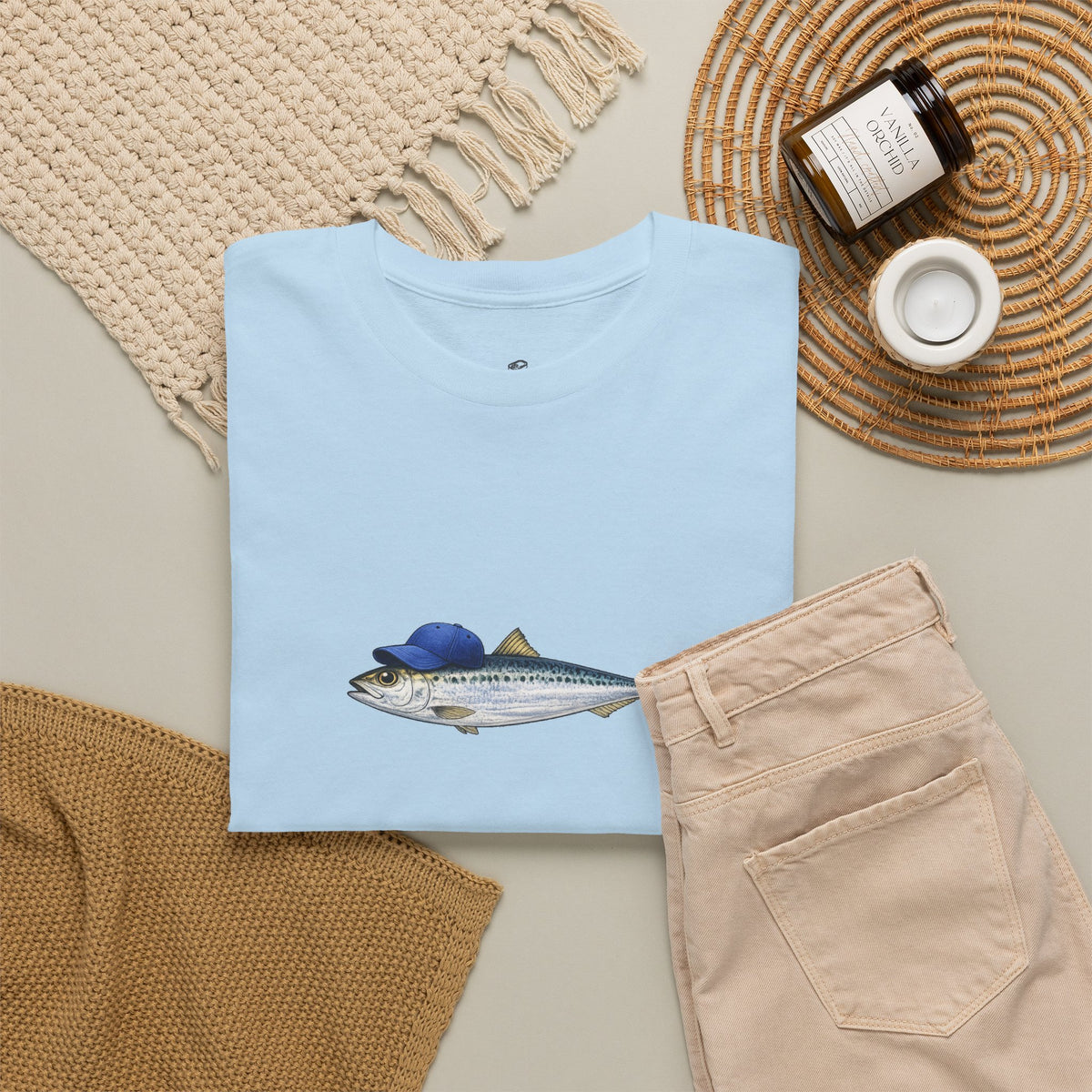 Sardine Baseball Cap T-Shirt
