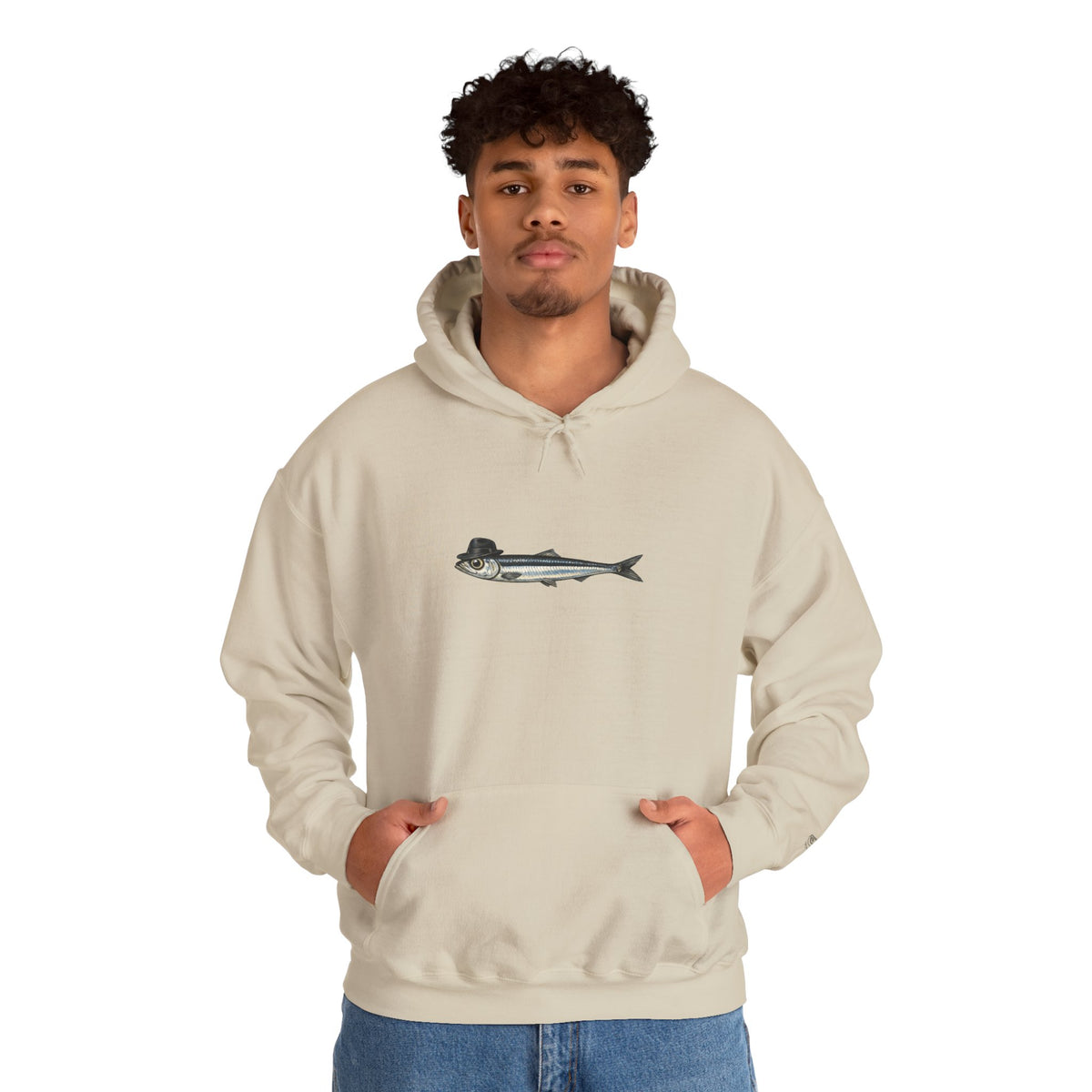 Anchovy Fedora Hoodie