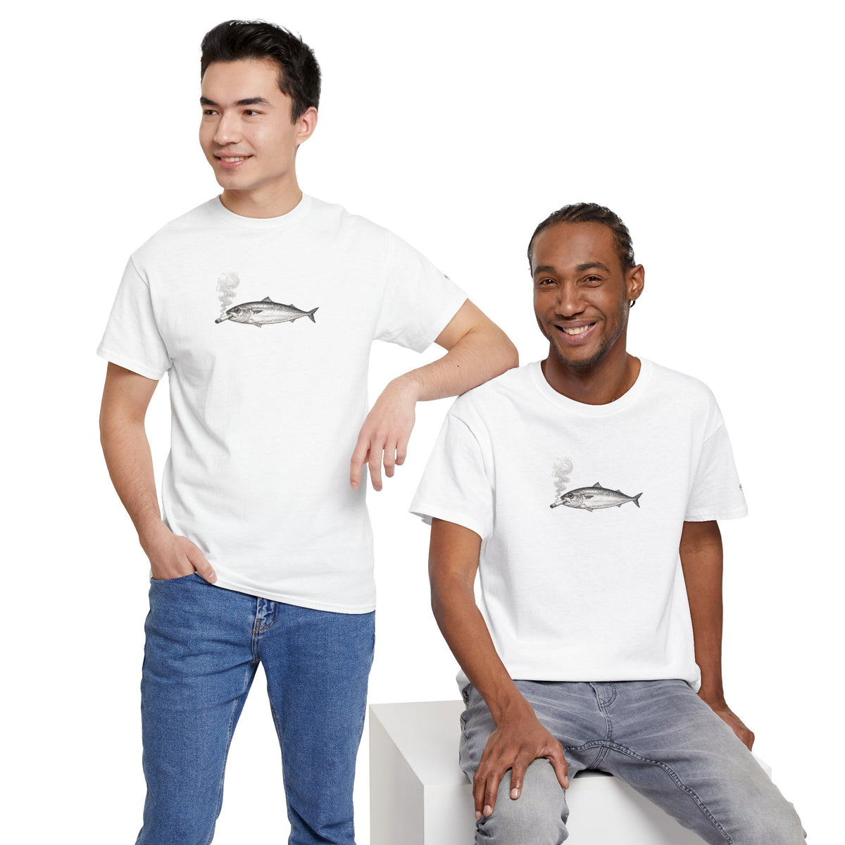 Smoking Fish T-Shirt
