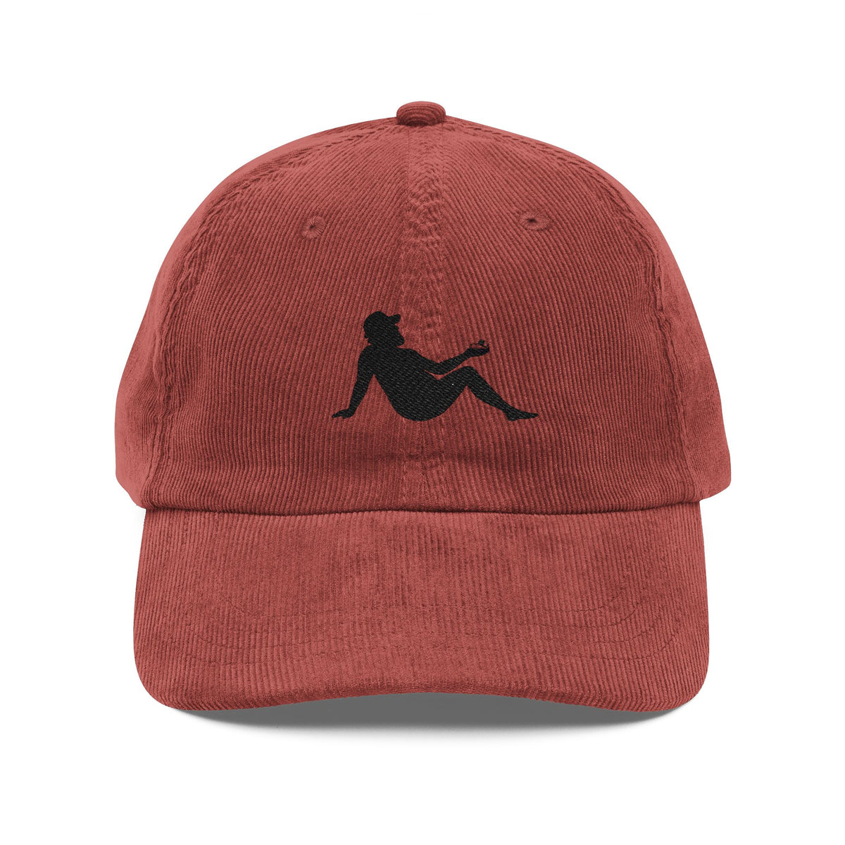 Silhouette Corduroy Cap
