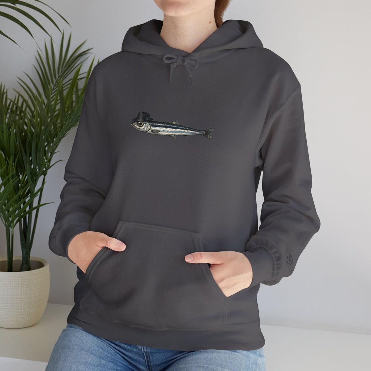 Anchovy Fedora Hoodie