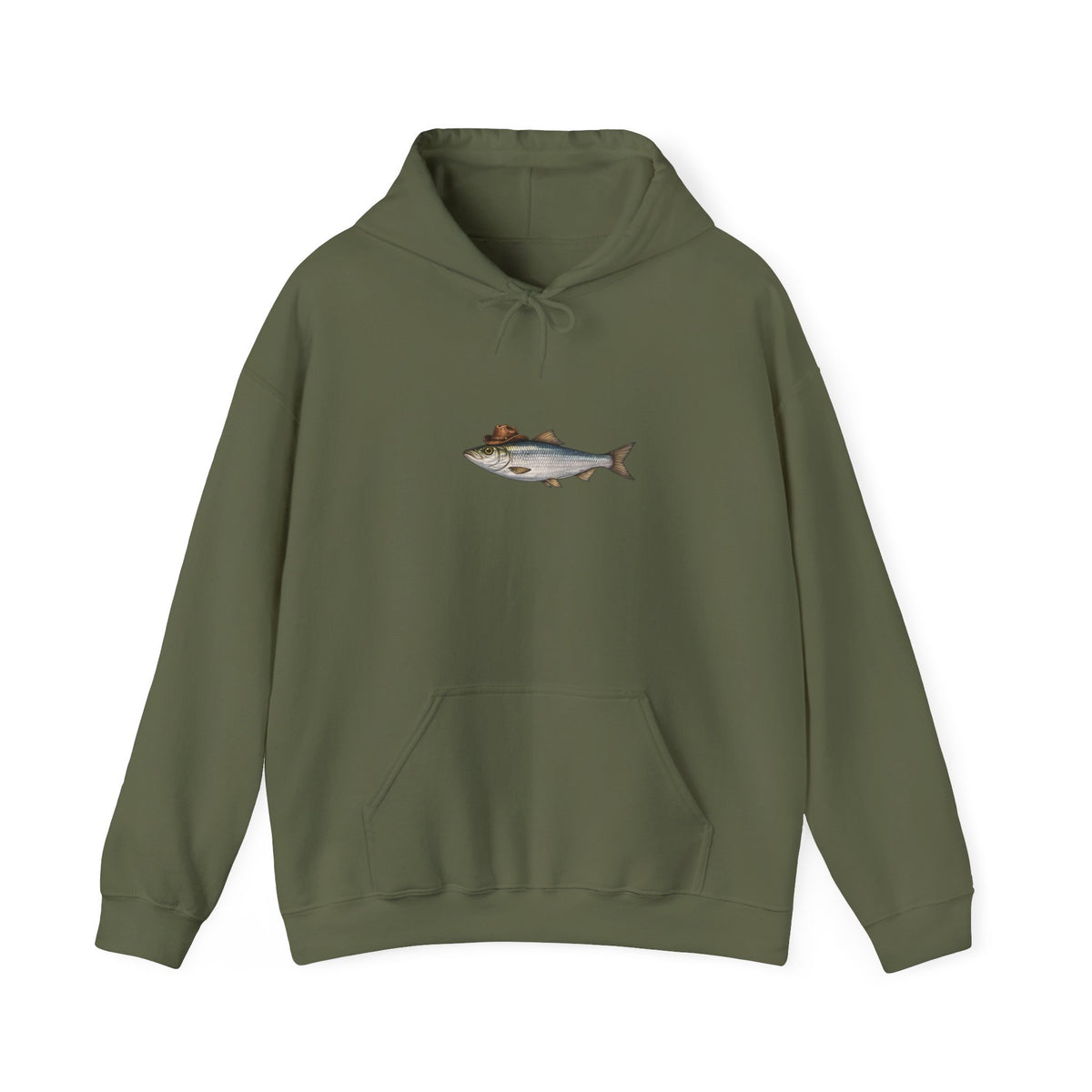 Herring Cowboy Hat Hoodie