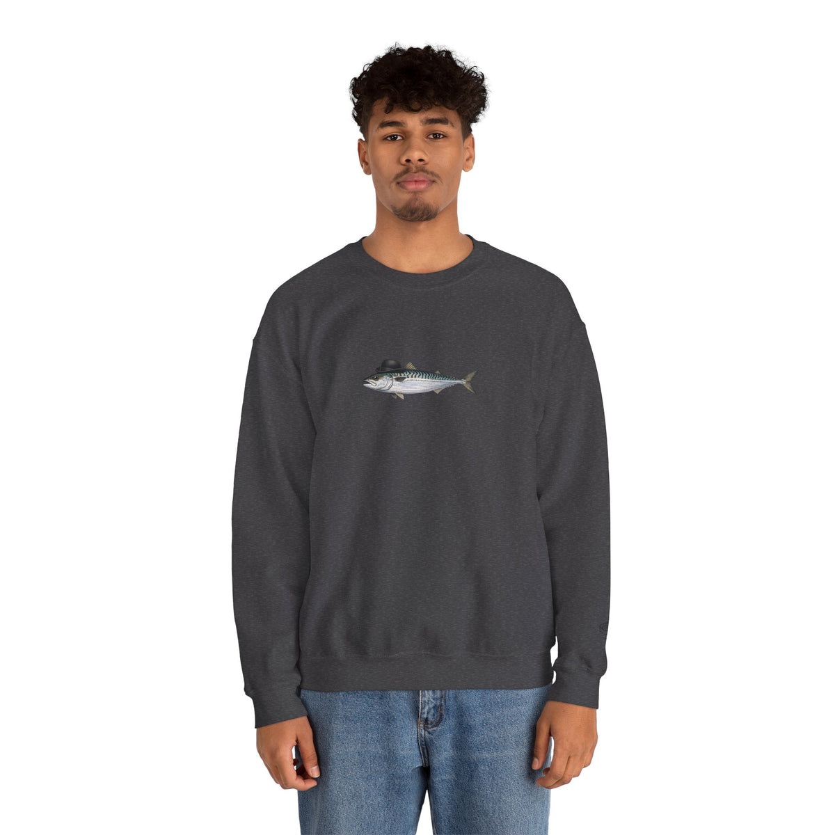 Mackerel Bowler Hat Sweatshirt