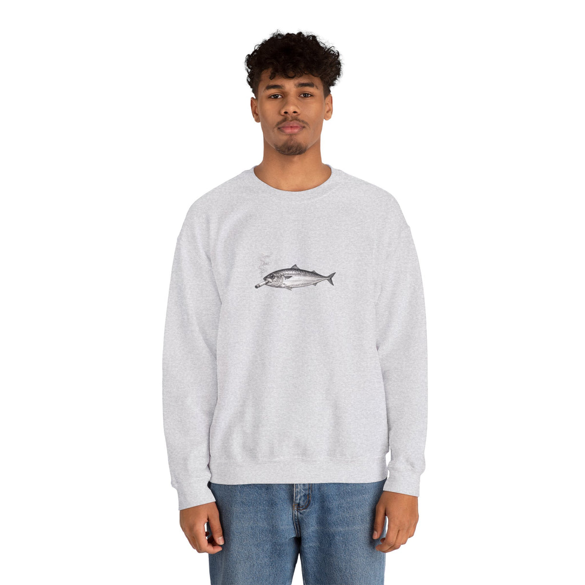 Smoking Sardine Sweatshirt
