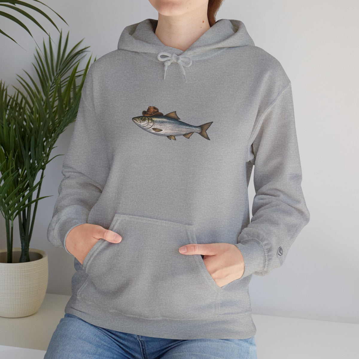 Herring Cowboy Hat Hoodie
