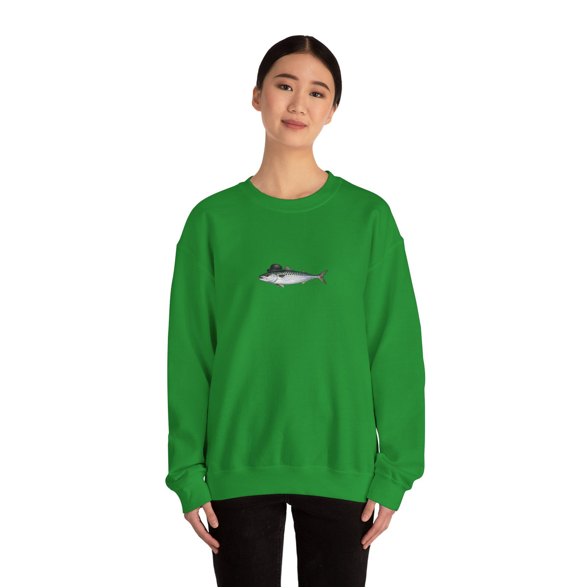 Mackerel Bowler Hat Sweatshirt