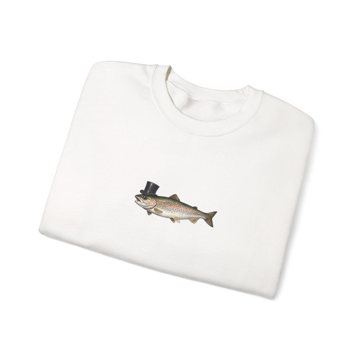 Rainbow Trout Top Hat Sweatshirt