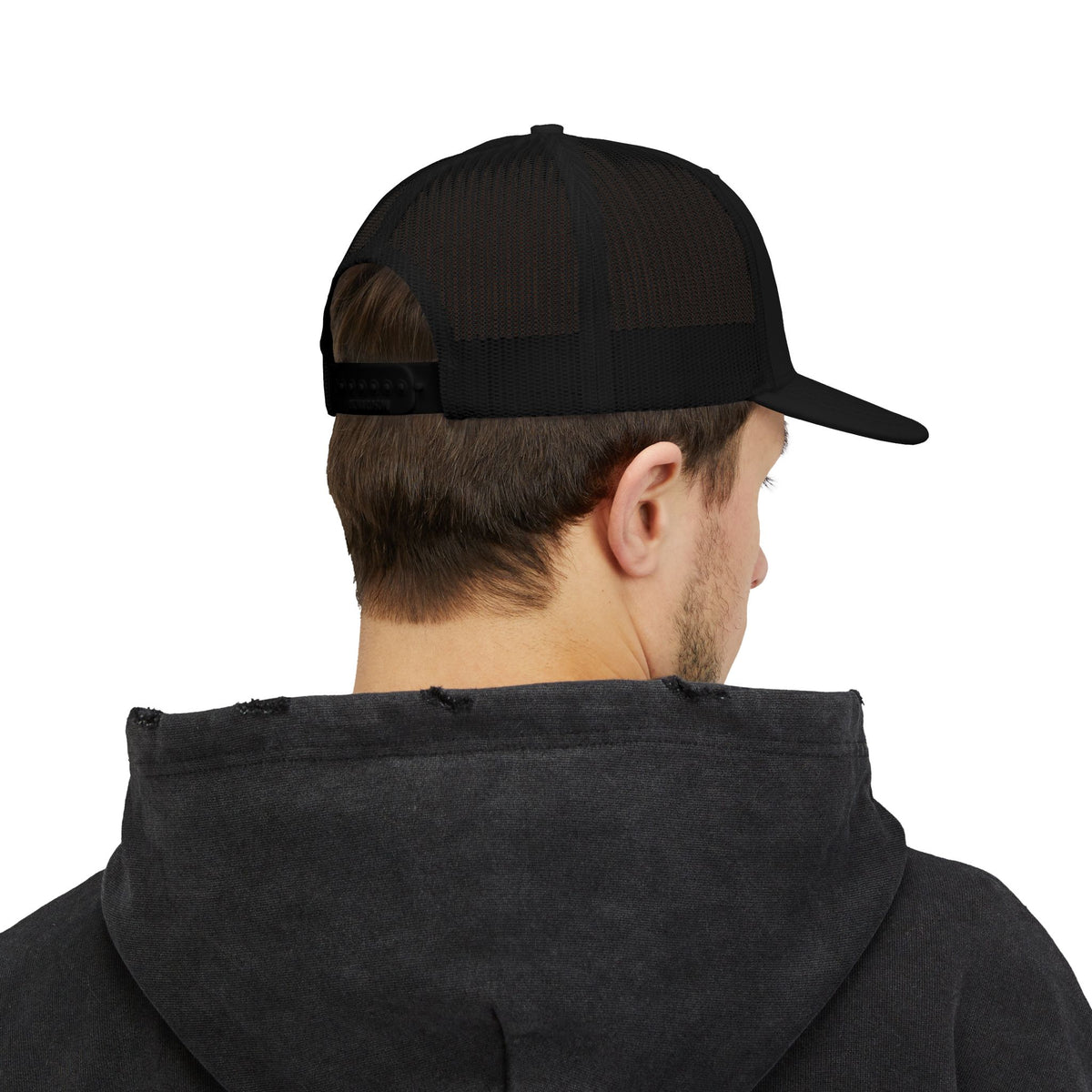 Embroidered Smoked Salmon Snapback Cap