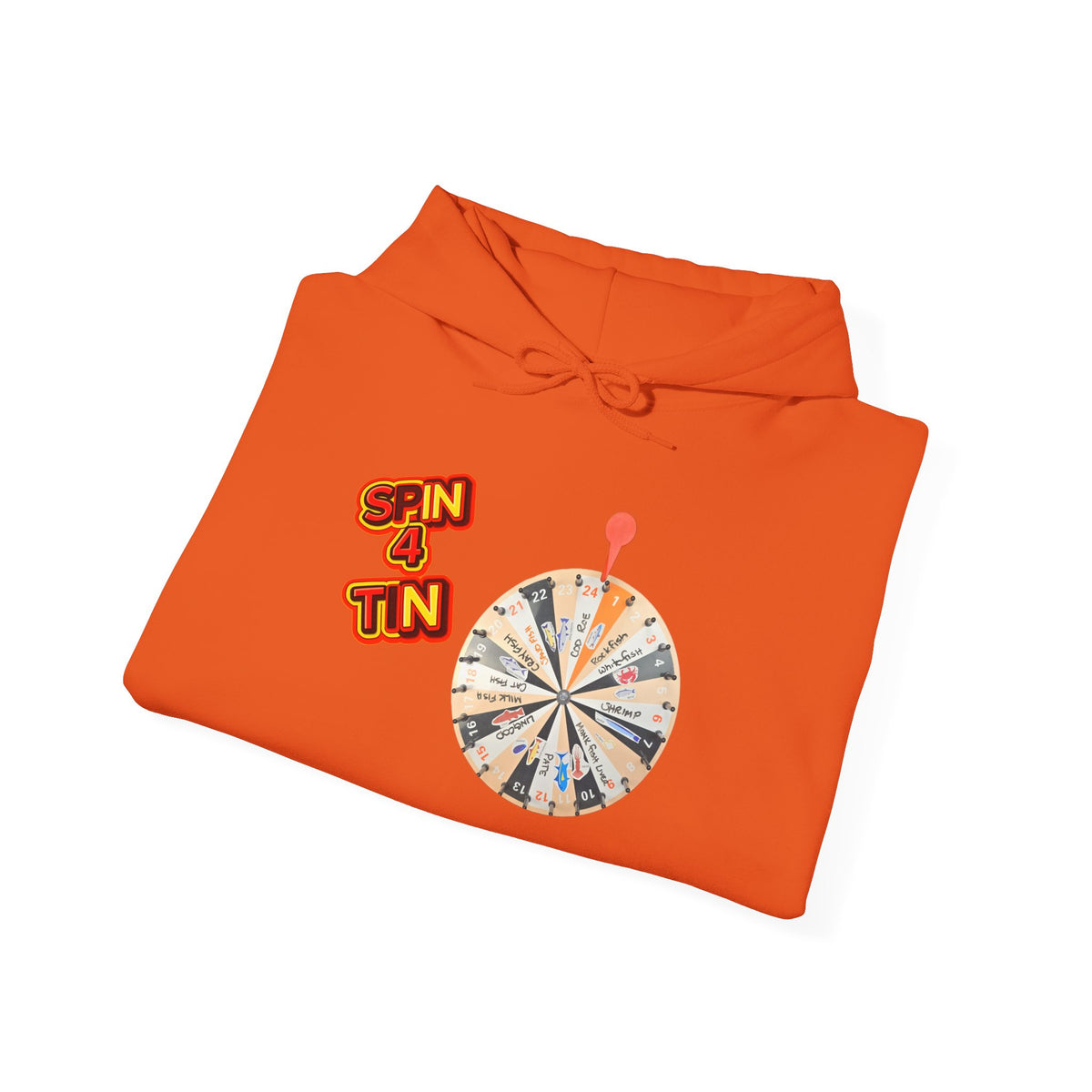 Spin 4 Tin Wheel Hoodie