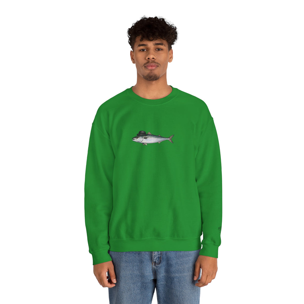Mackerel Bowler Hat Sweatshirt