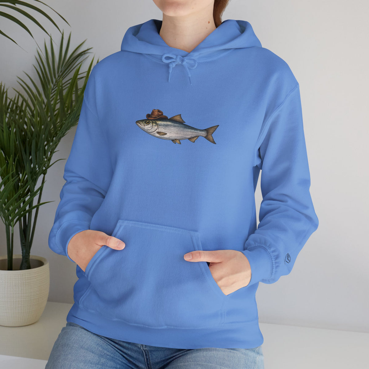 Herring Cowboy Hat Hoodie