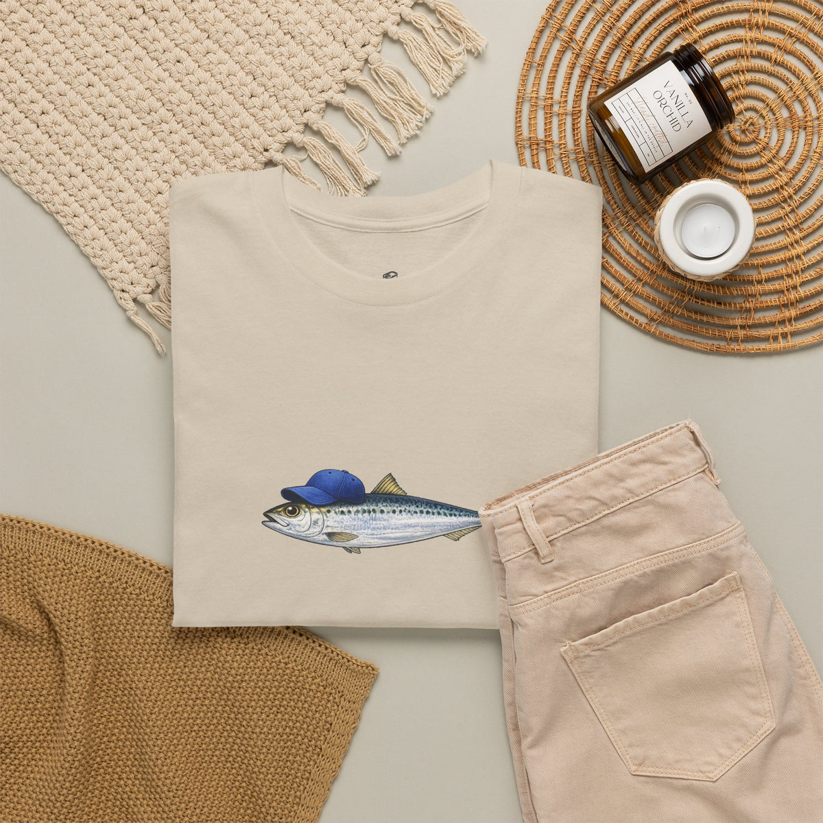 Sardine Baseball Cap T-Shirt