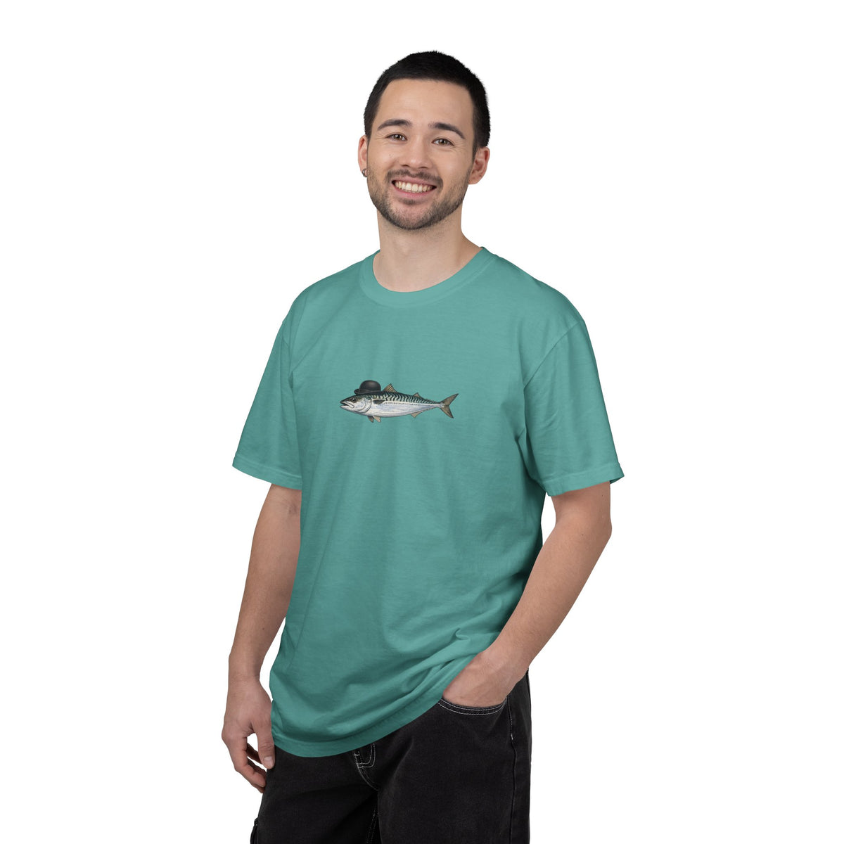Bowler Hat Mackerel T-shirt