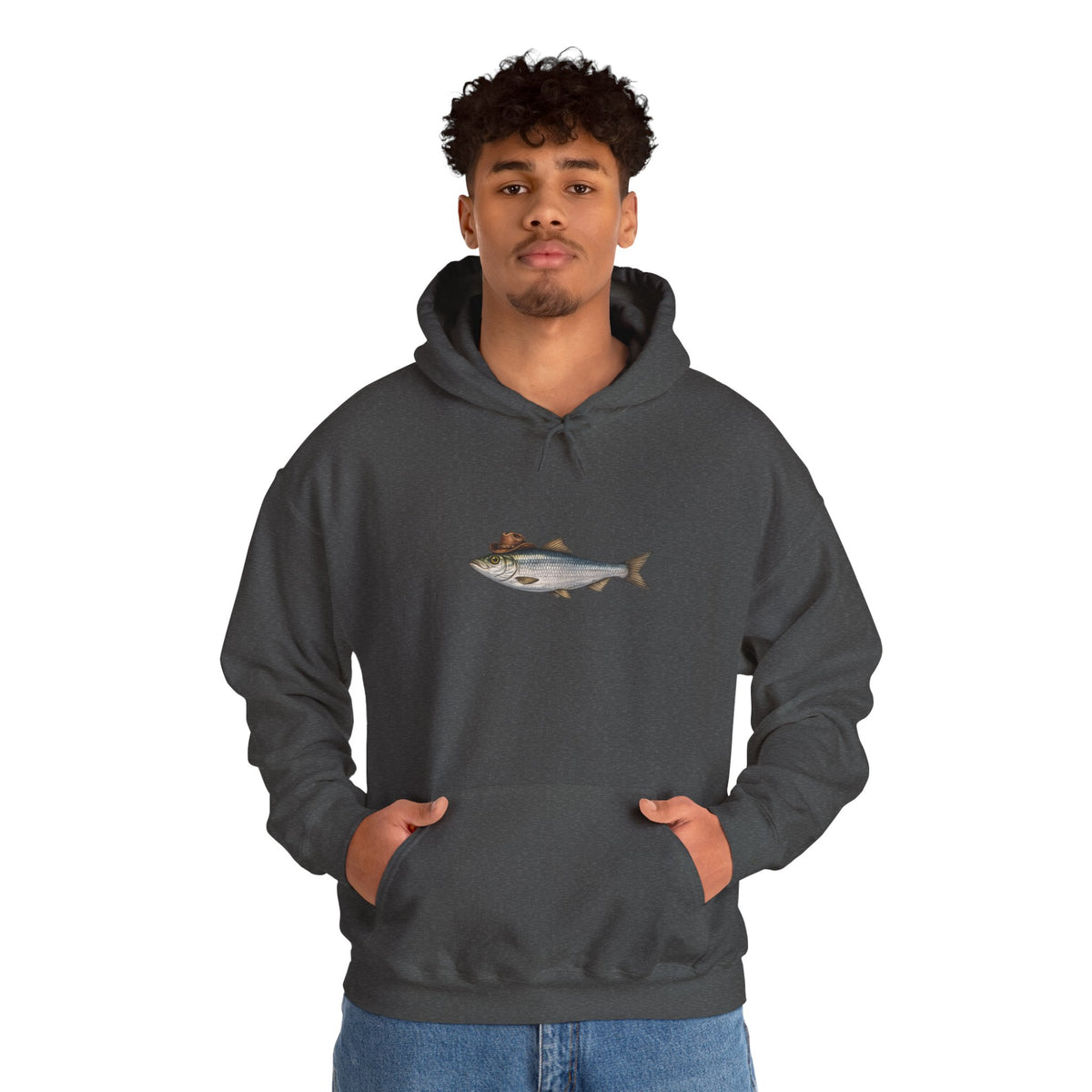 Herring Cowboy Hat Hoodie