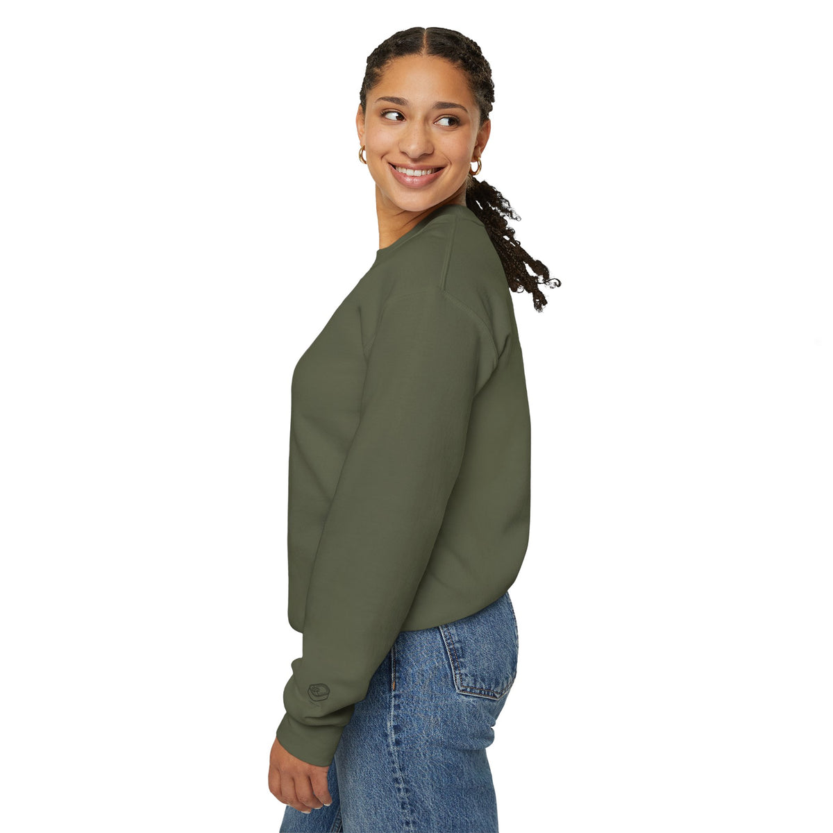 Hake Flat Cap Sweatshirt
