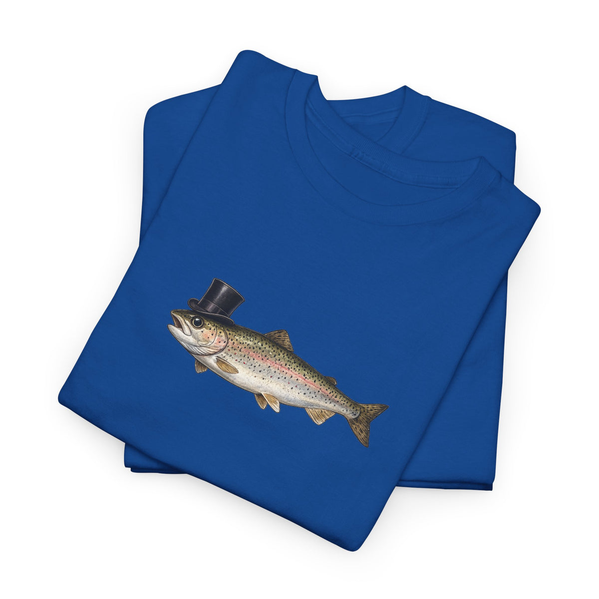 Rainbow Trout Top Hat T-Shirt