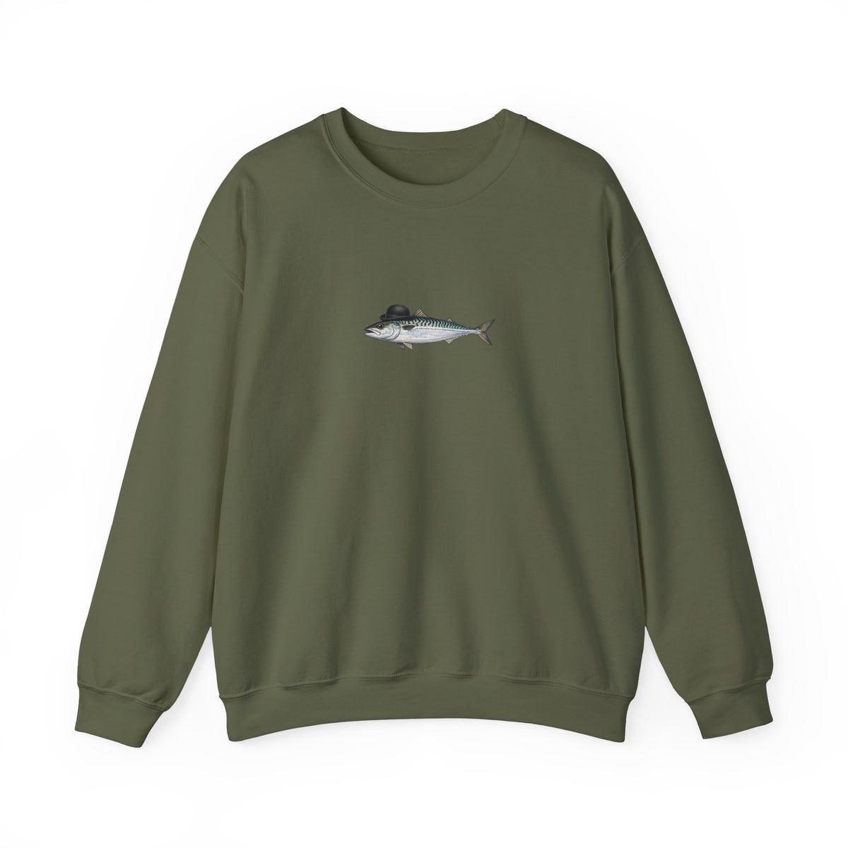 Mackerel Bowler Hat Sweatshirt