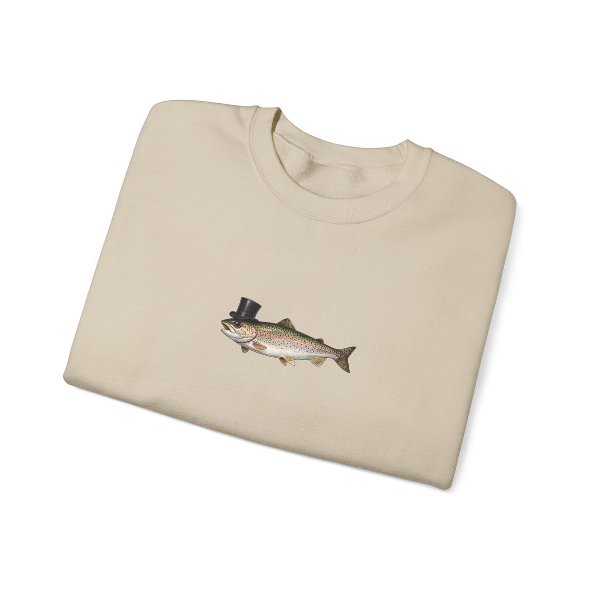 Rainbow Trout Top Hat Sweatshirt