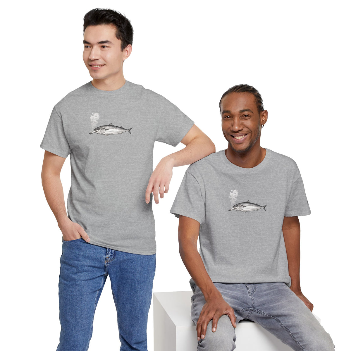 Smoking Fish T-Shirt