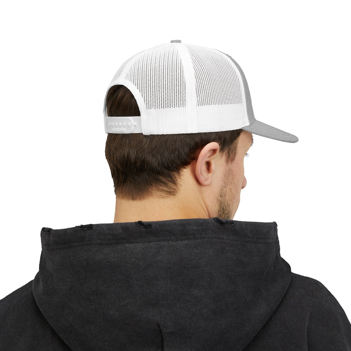Embroidered Smoked Salmon Snapback Cap