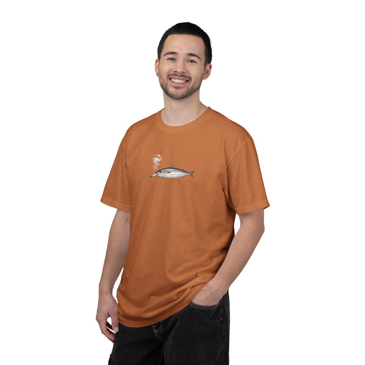 Smoking Fish T-shirt