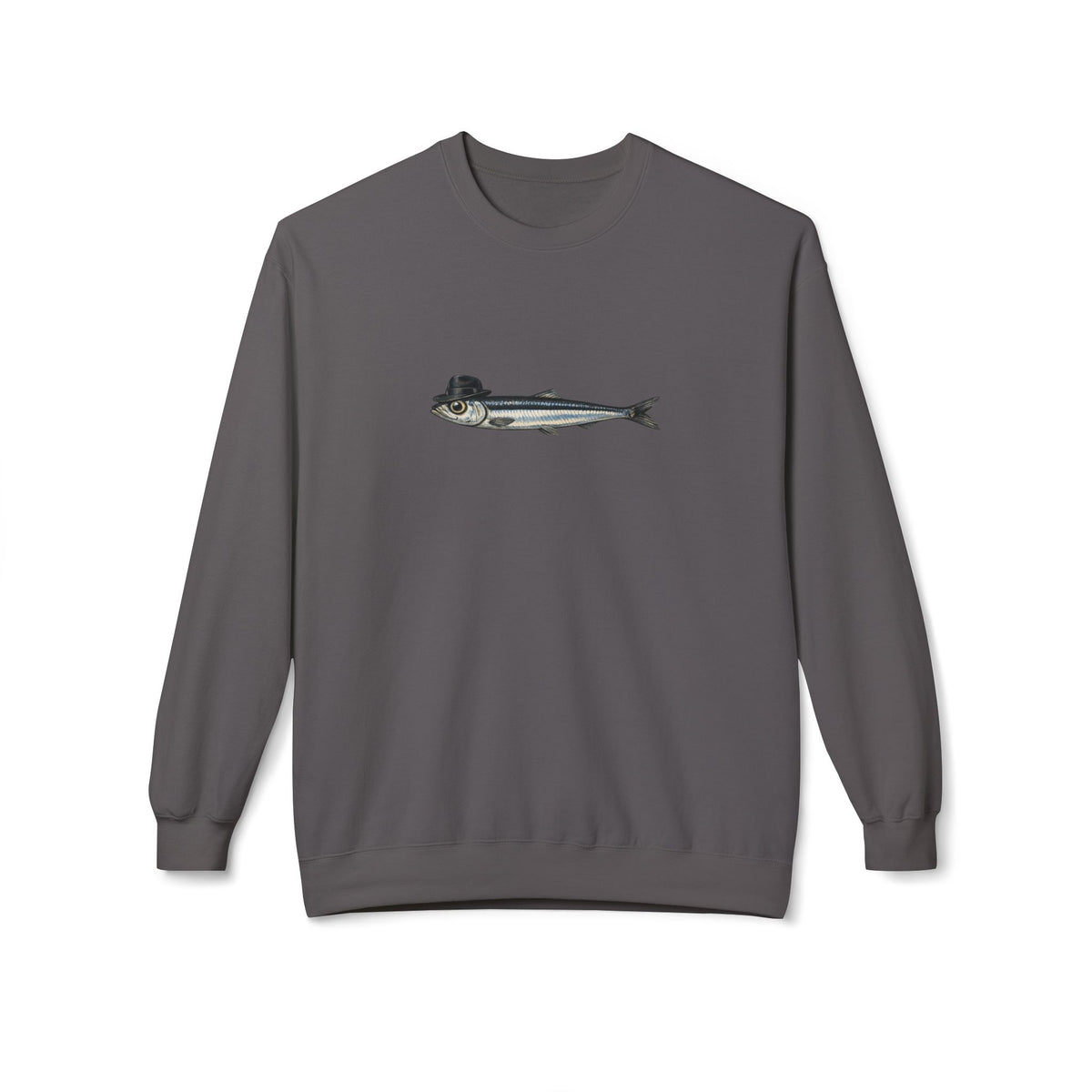 Anchovy Fedora Sweatshirt