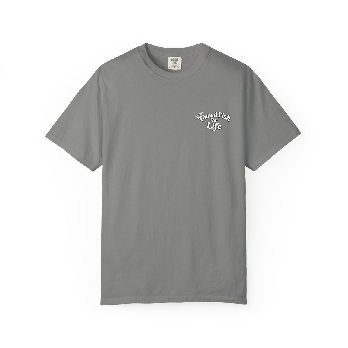 Small Chest Script Logo T-Shirt | Minimal Script Graphic