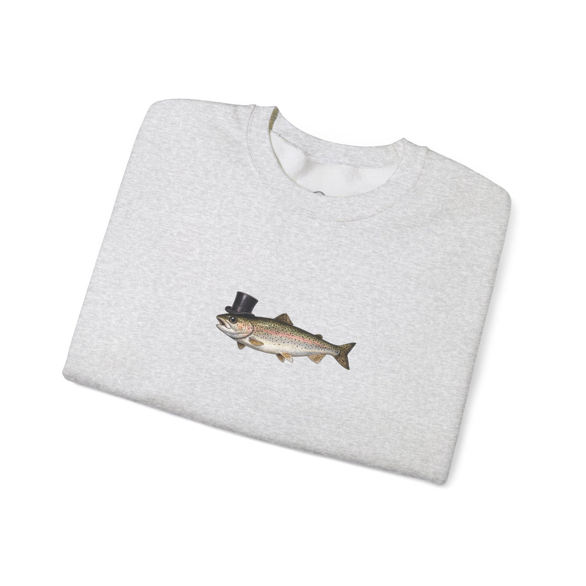 Rainbow Trout Top Hat Sweatshirt