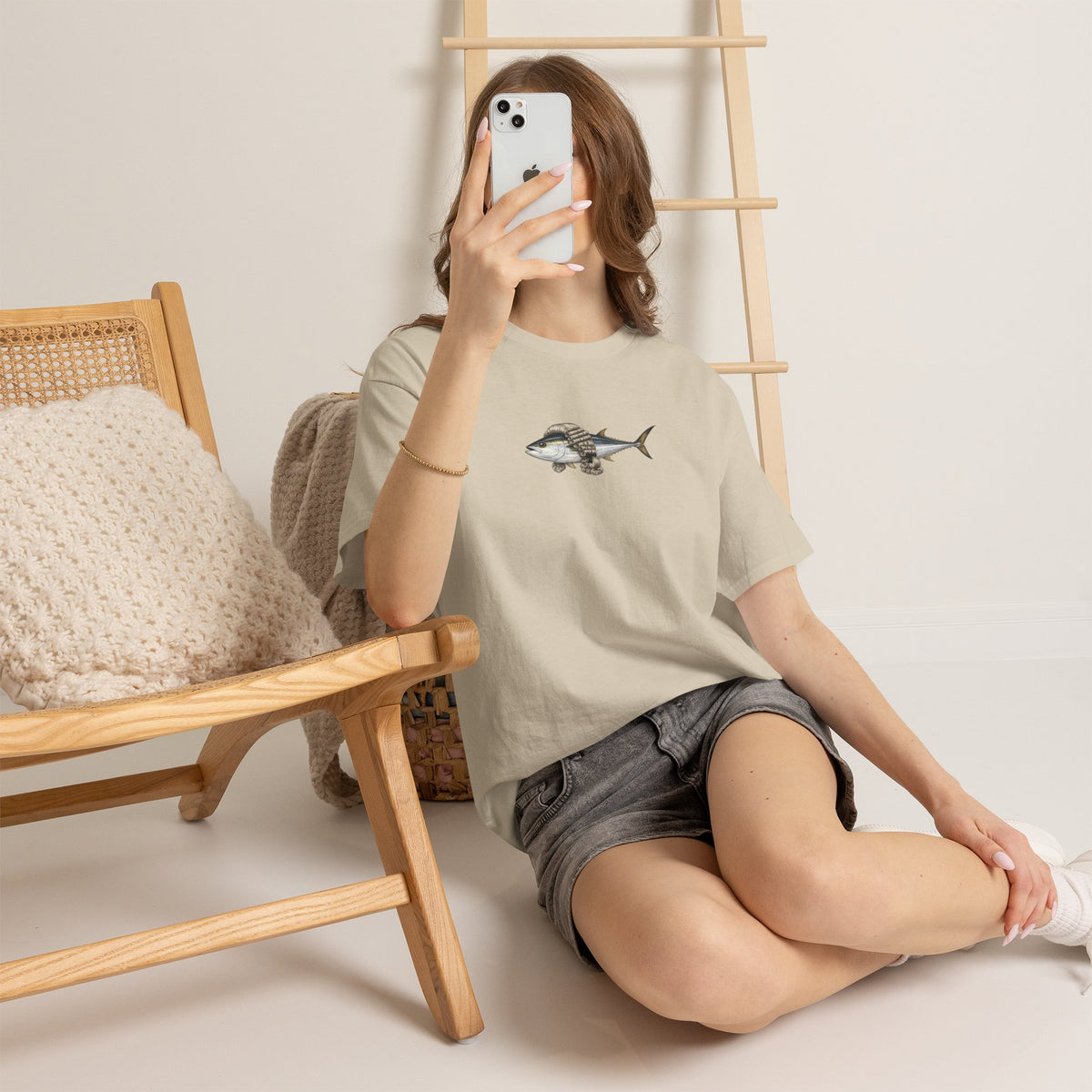 Tuna Full-Bodied Wig T-Shirt