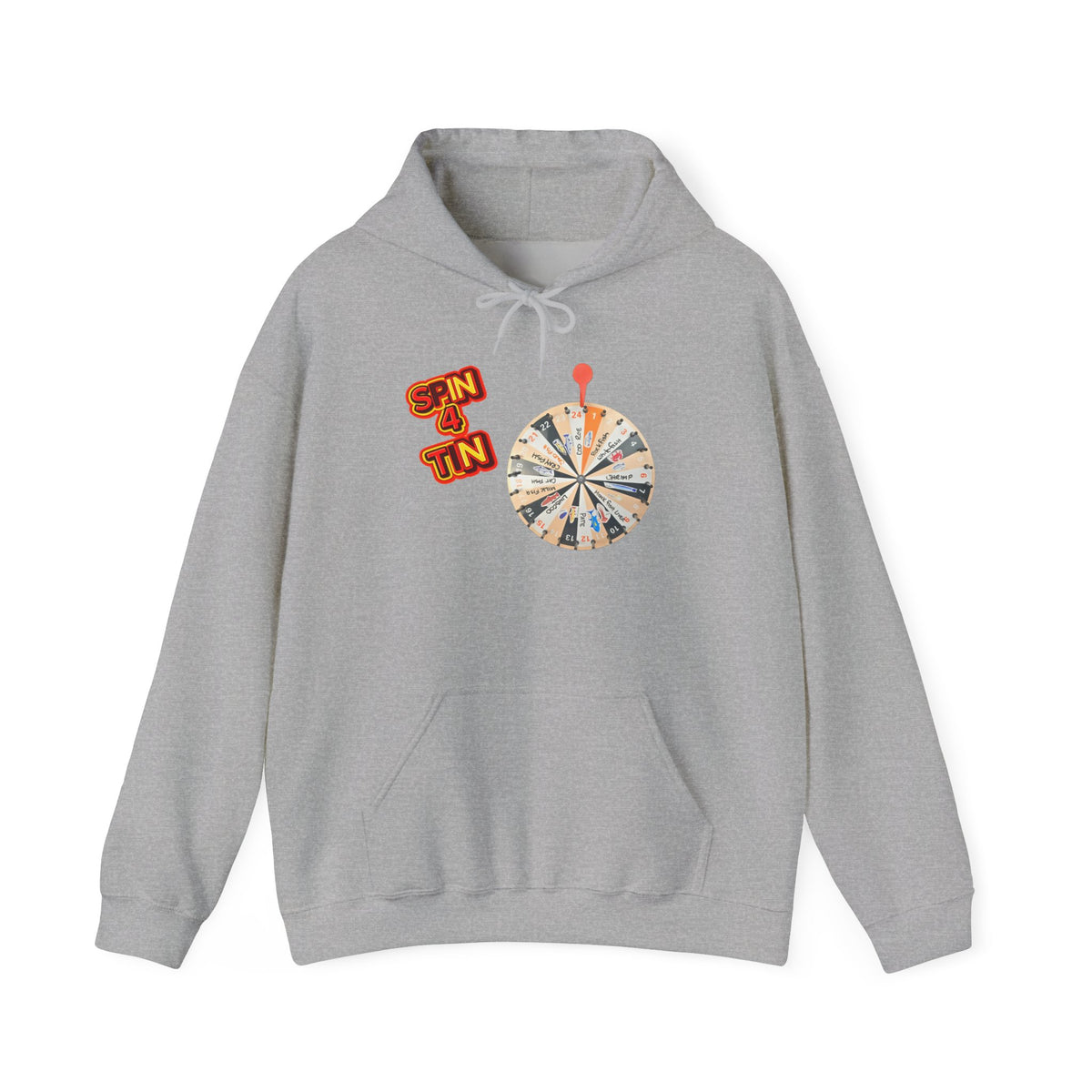 Spin 4 Tin Wheel Hoodie