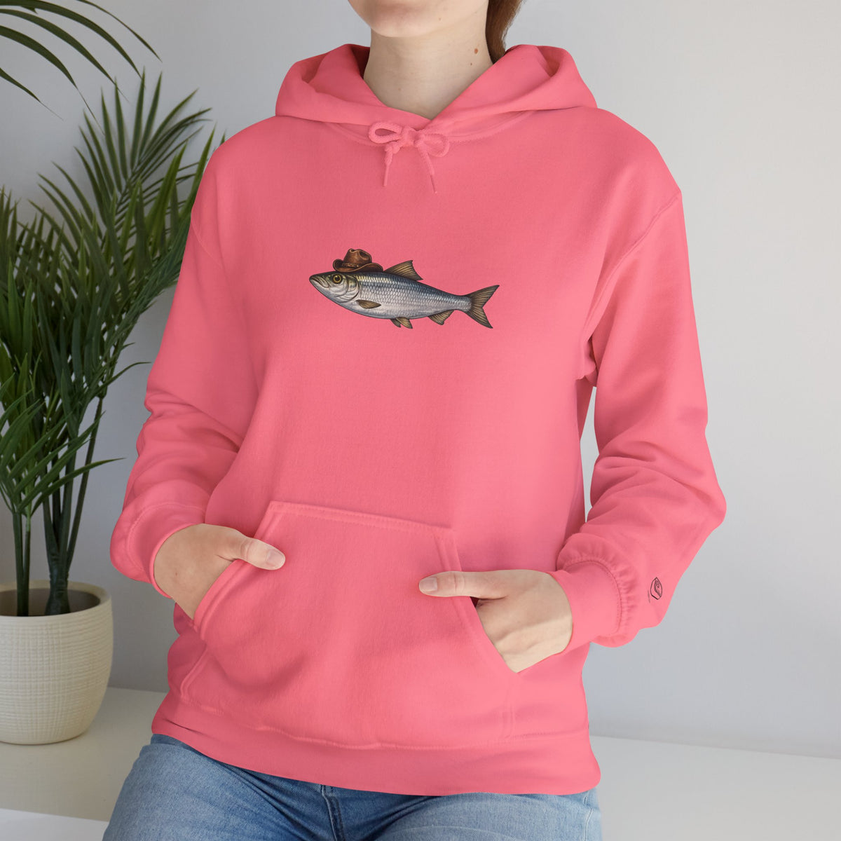 Herring Cowboy Hat Hoodie