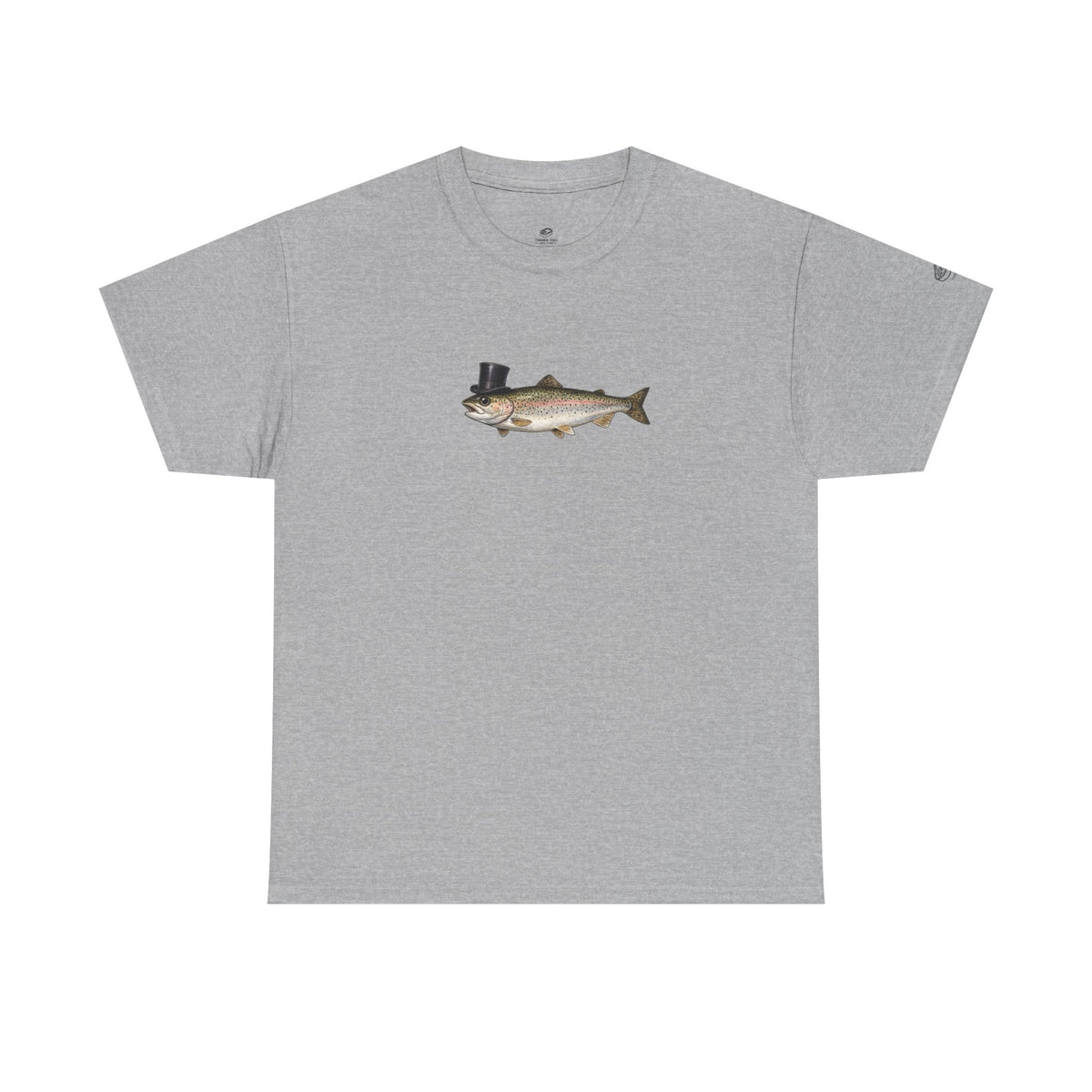 Rainbow Trout Top Hat T-Shirt