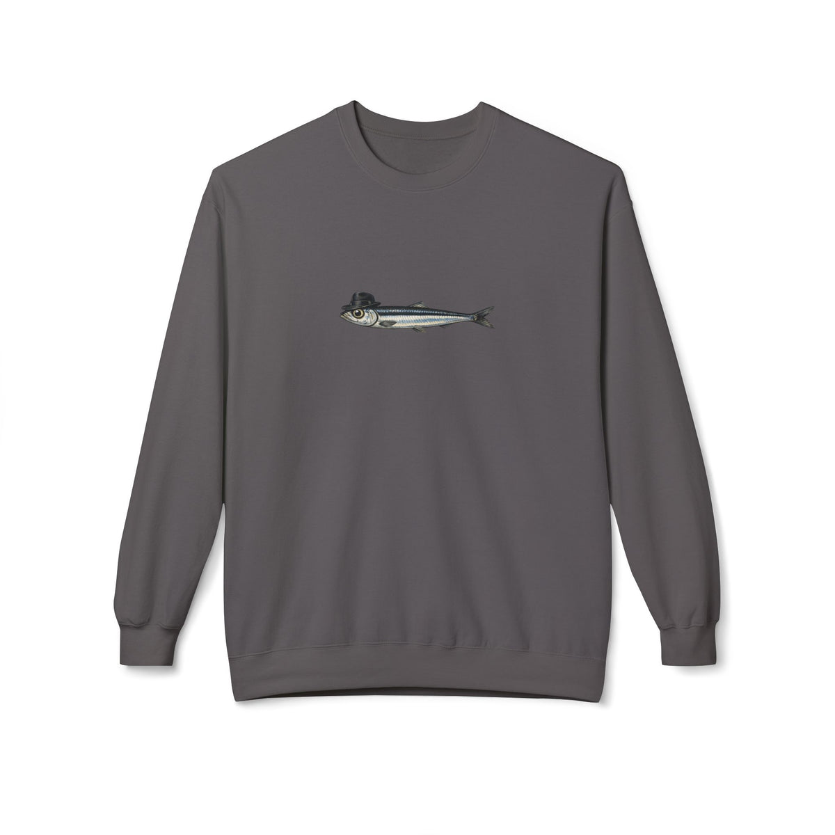 Anchovy Fedora Sweatshirt