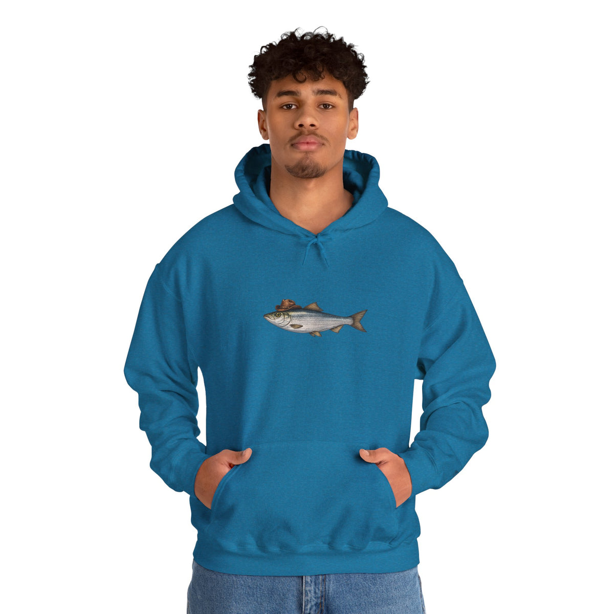 Herring Cowboy Hat Hoodie