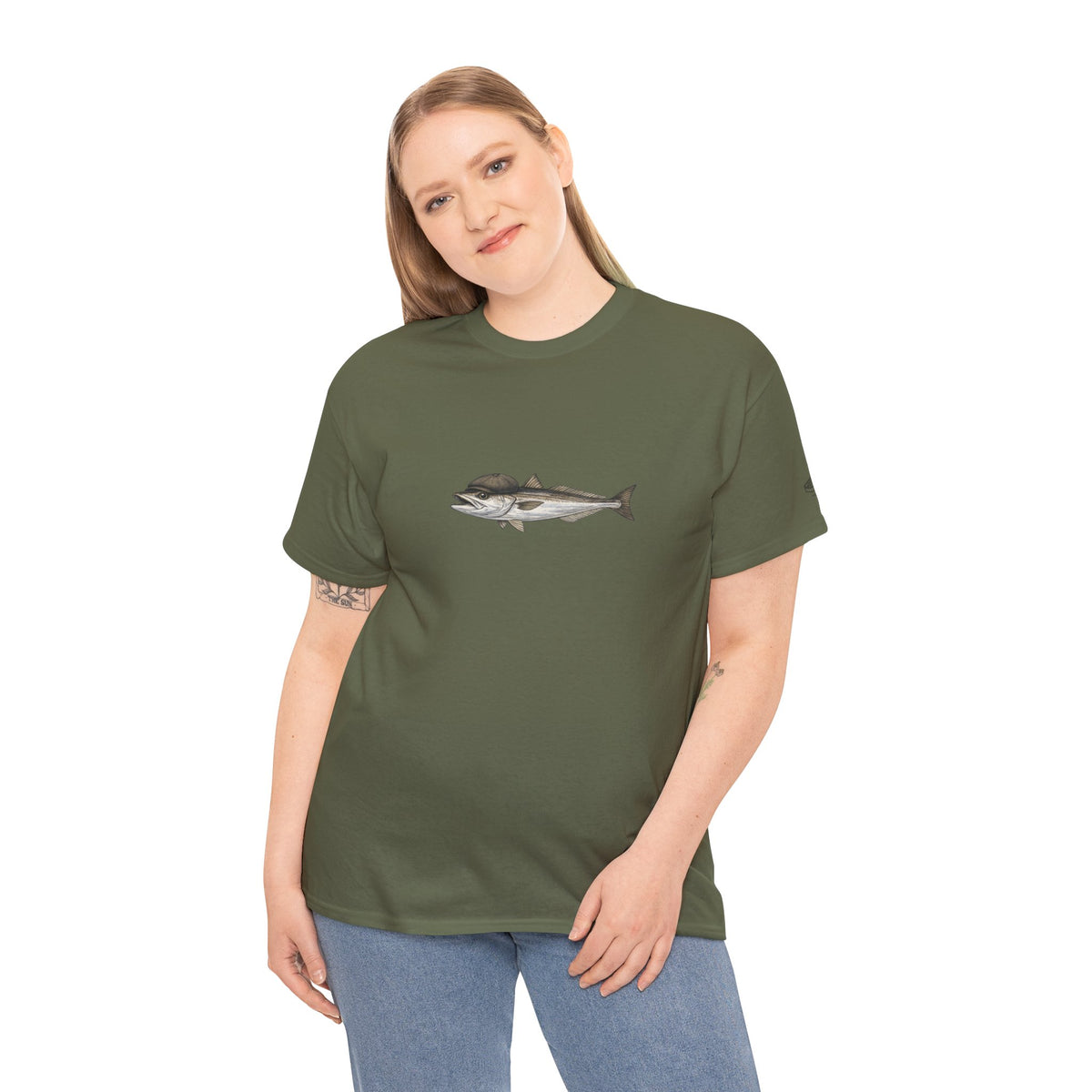Hake Flat Hat T-Shirt