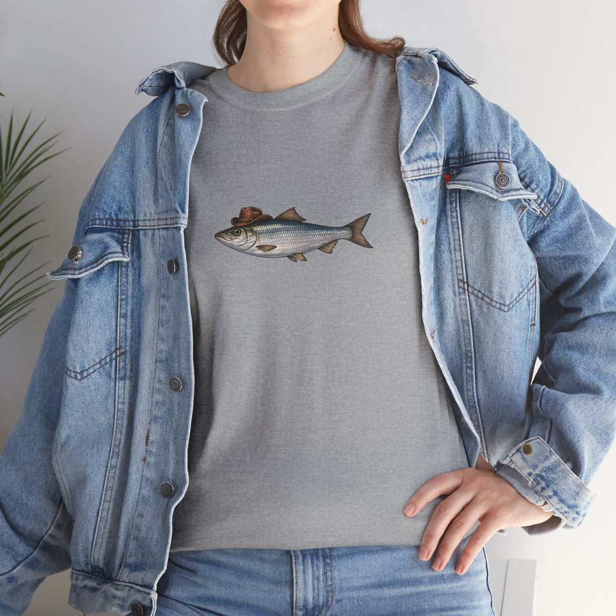 Herring Cowboy Hat T-Shirt