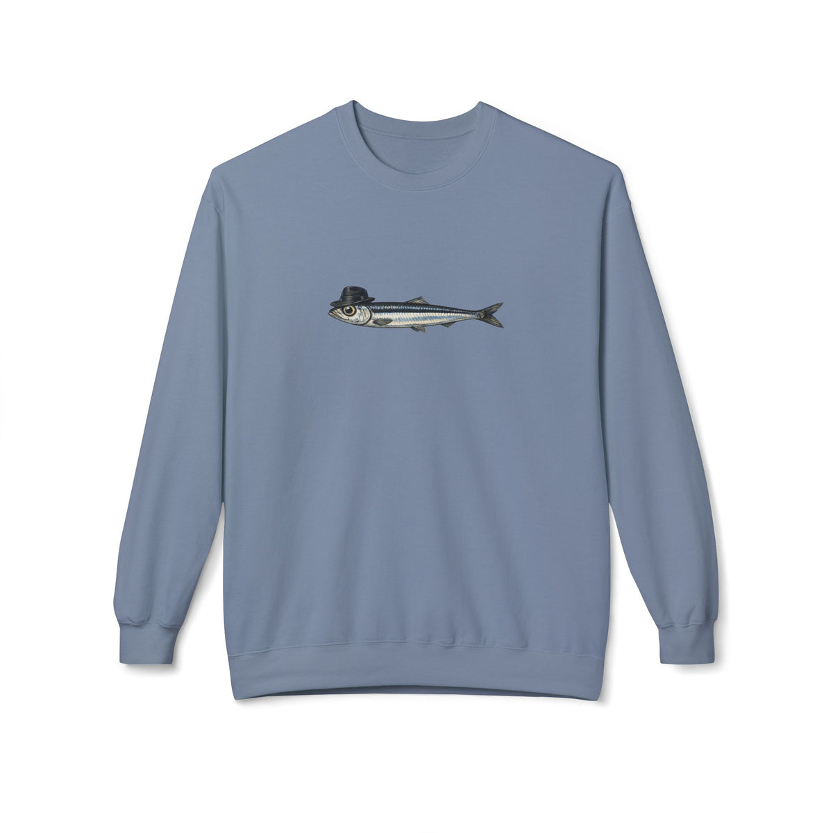 Anchovy Fedora Sweatshirt