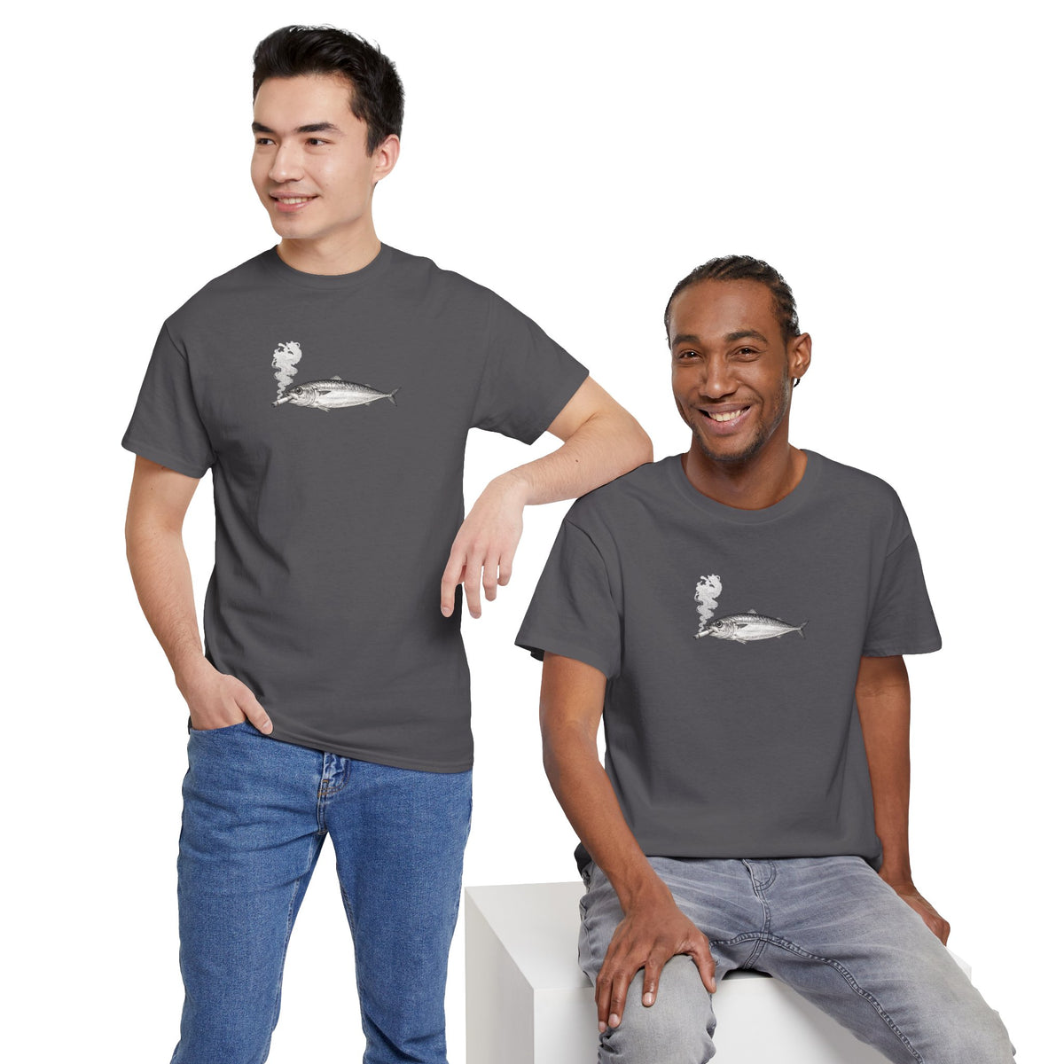 Smoking Fish T-Shirt