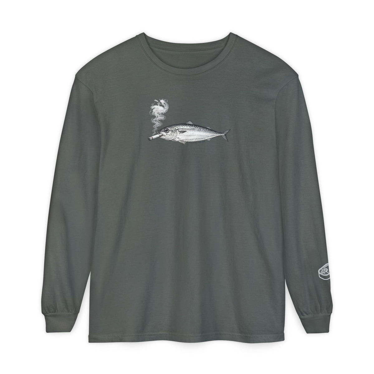 Smoking Fish Long Sleeve shirt