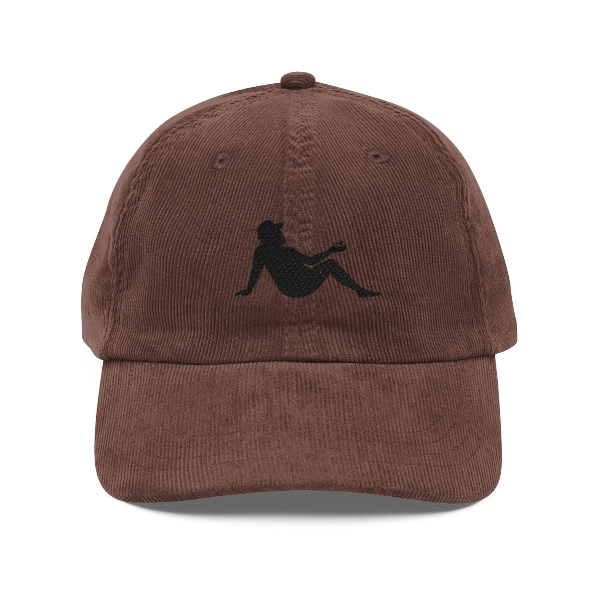 Silhouette Corduroy Cap