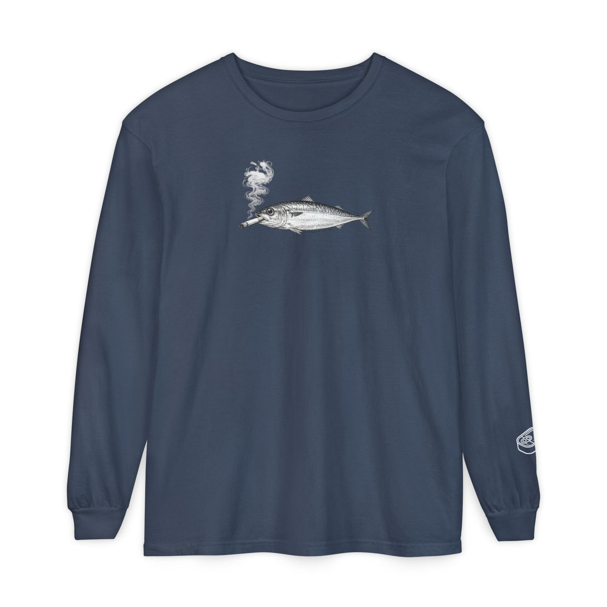 Smoking Fish Long Sleeve shirt