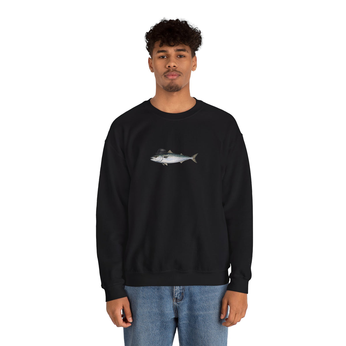 Mackerel Bowler Hat Sweatshirt