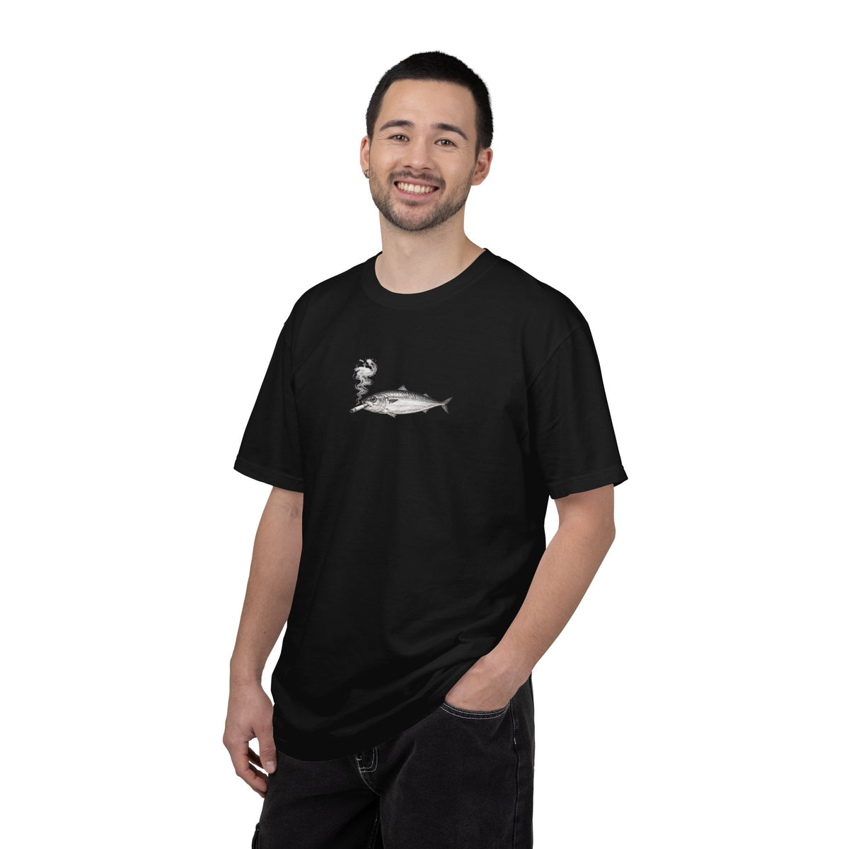 Smoking Fish T-shirt