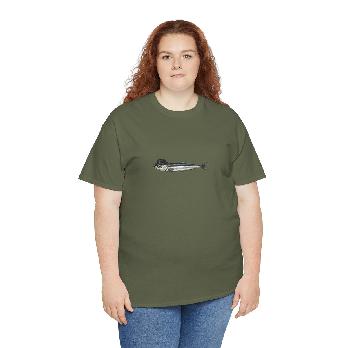 Anchovy Fedora T-Shirt