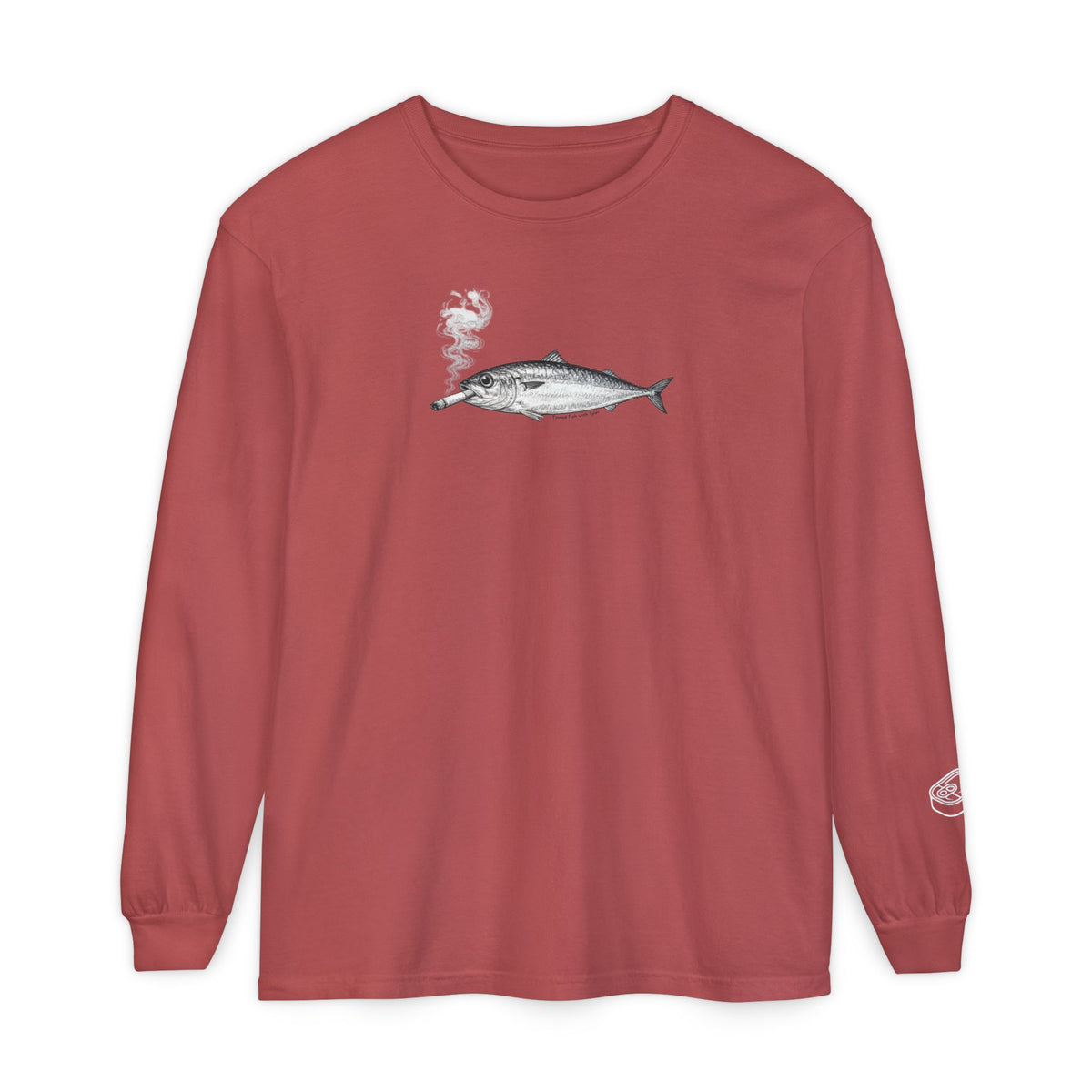 Smoking Fish Long Sleeve shirt