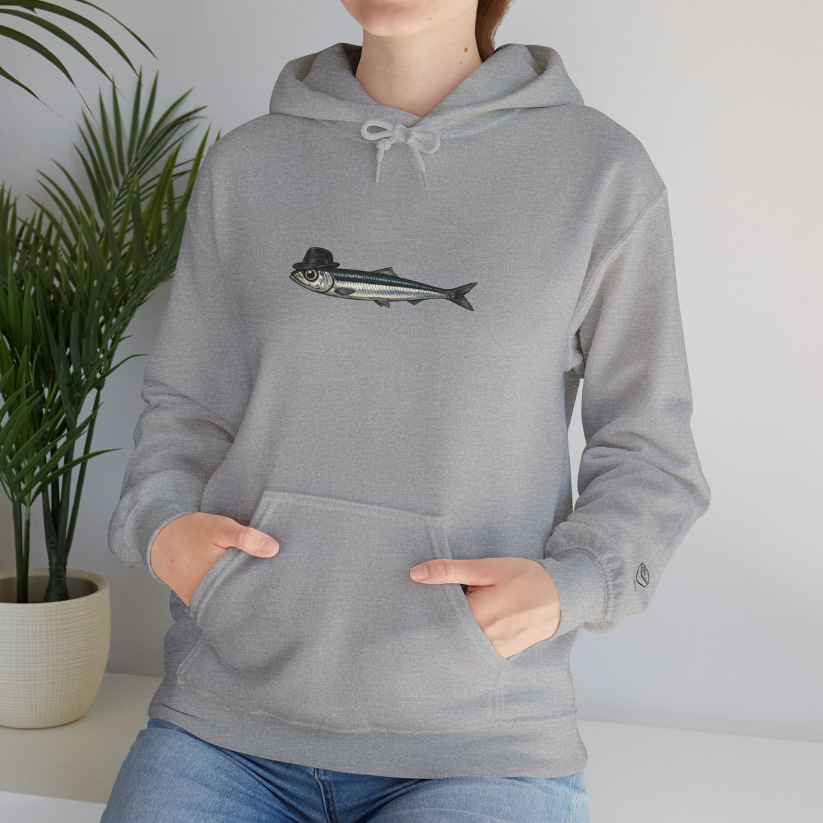 Anchovy Fedora Hoodie