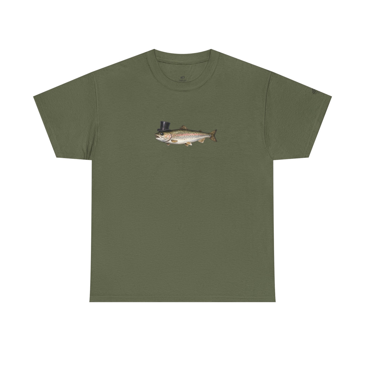 Rainbow Trout Top Hat T-Shirt
