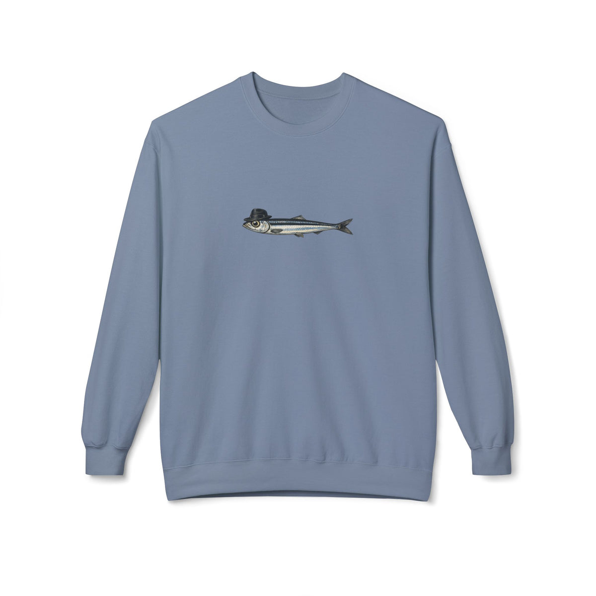 Anchovy Fedora Sweatshirt