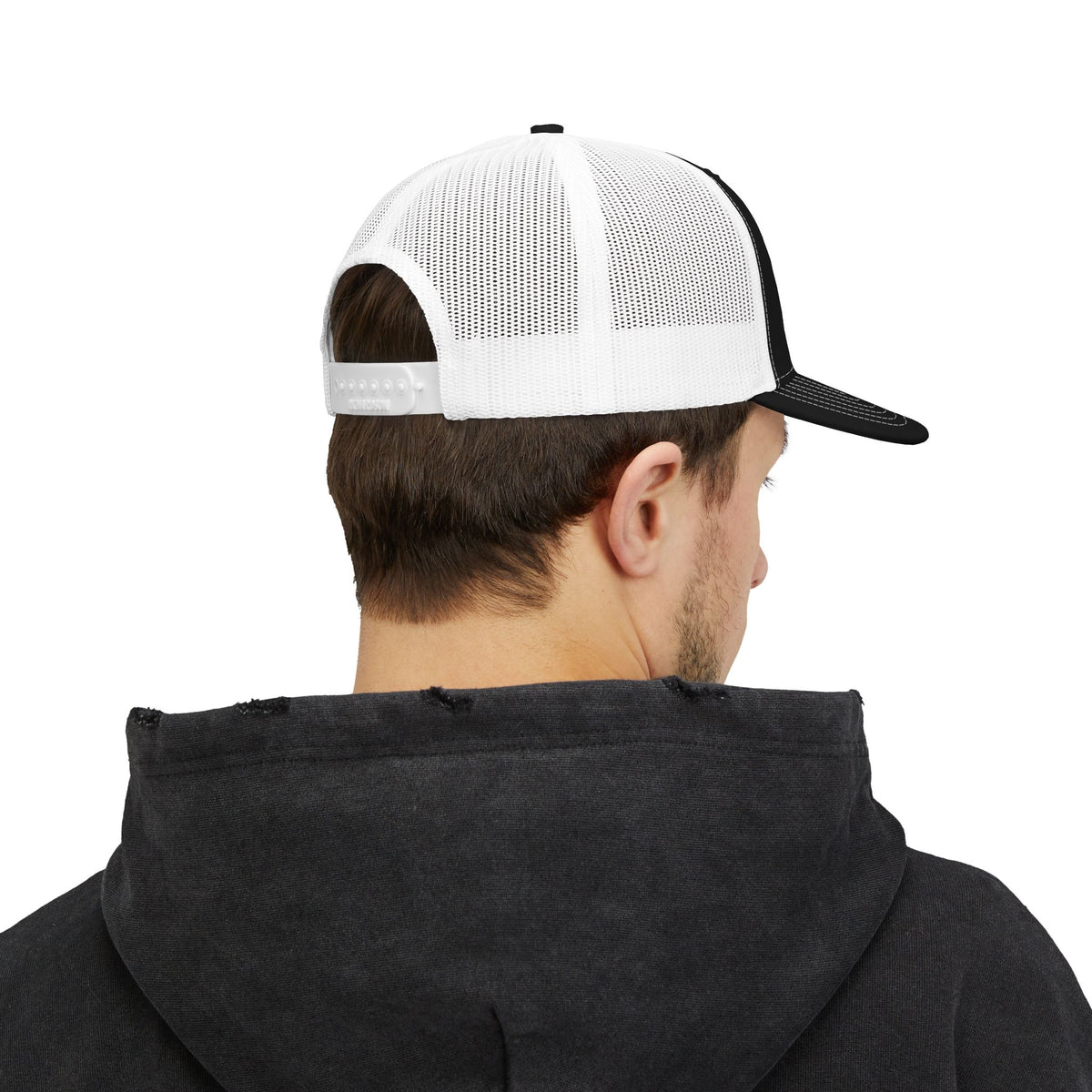 Embroidered Smoked Salmon Snapback Cap