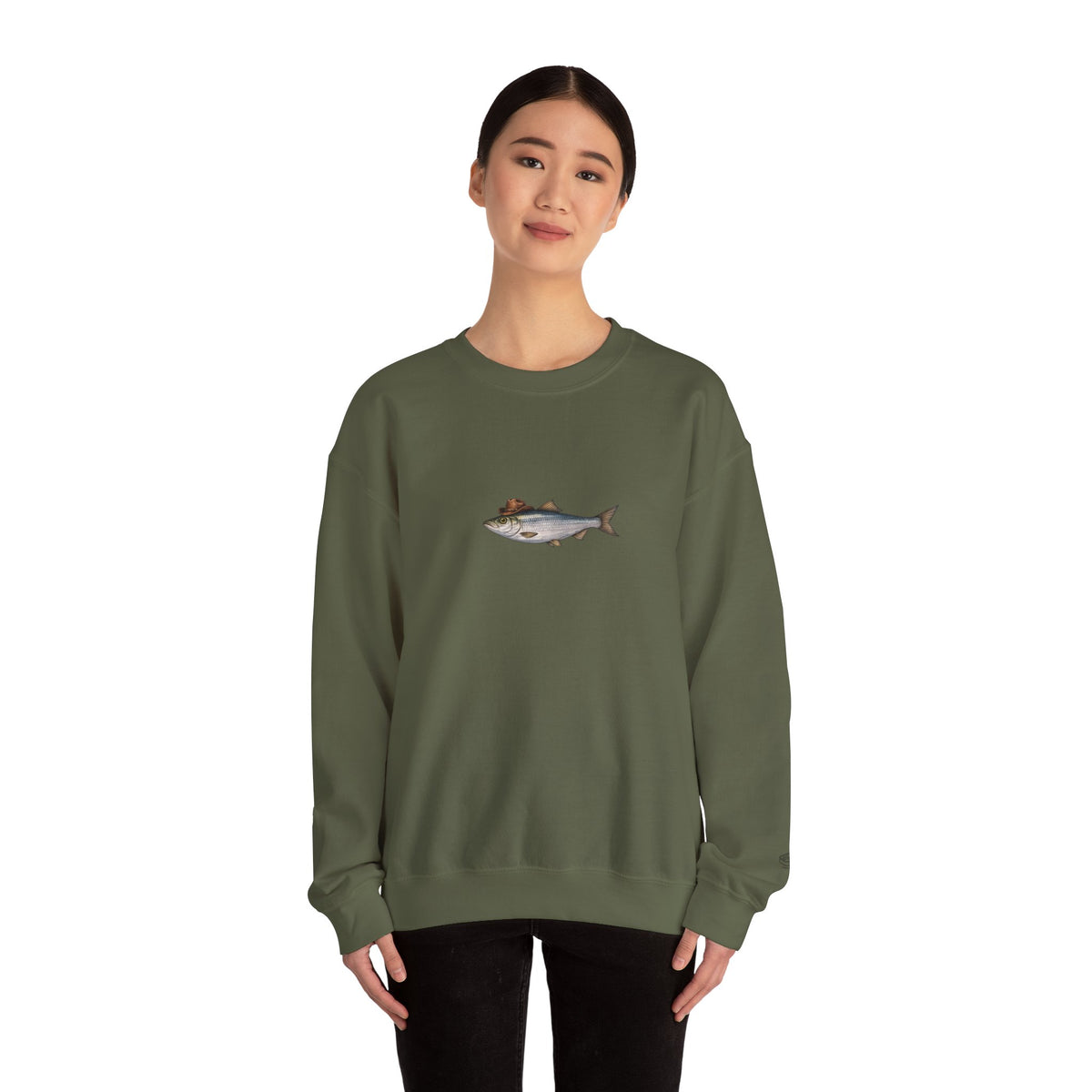 Cowboy Hat Herring Sweatshirt